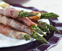 Recette asperges grillées au serrano pour un apero dinatoire