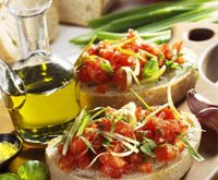 Recette bruschettas aux tomates pour un apero dinatoire