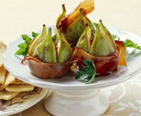 Recette figues grillées au jambon pour un apero dinatoire