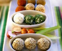 Recette assortiment de boulettes de fromage pour un apero dinatoire