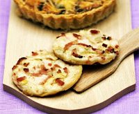 Recette Mini-Tartes Flambées pour un apero dinatoire