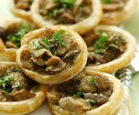 Recette Mini-Quiches aux champignons pour un apero dinatoire