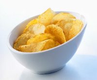 Recette chips de pommes de terre pour un apero dinatoire