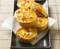 Recette Mini-Quiches lorraines pour un apero dinatoire