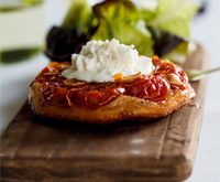 Recette mini-tatins de tomates pour un apero dinatoire