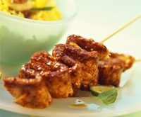 Recette brochettes de poulet tikka pour un apero dinatoire