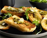 Recette toasts au pesto pour un apero dinatoire