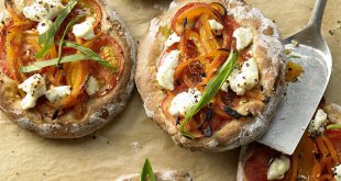 Recette Mini-Pizza au fromage de chèvre pour un apero dinatoire