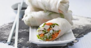 Recette de rouleaux de printemps vietnamiens au concombre et au poulet pour un apero dinatoire